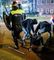 Συγκρούσεις διαδηλωτών με αστυνομικούς στο πανεπιστήμιο του Άμστερνταμ